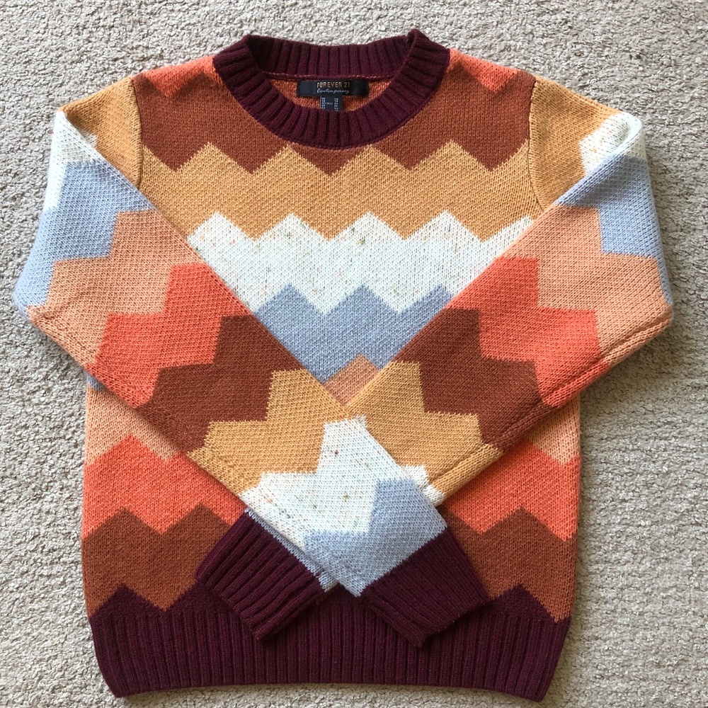 Forever 21 - Crew- neck Sweater.